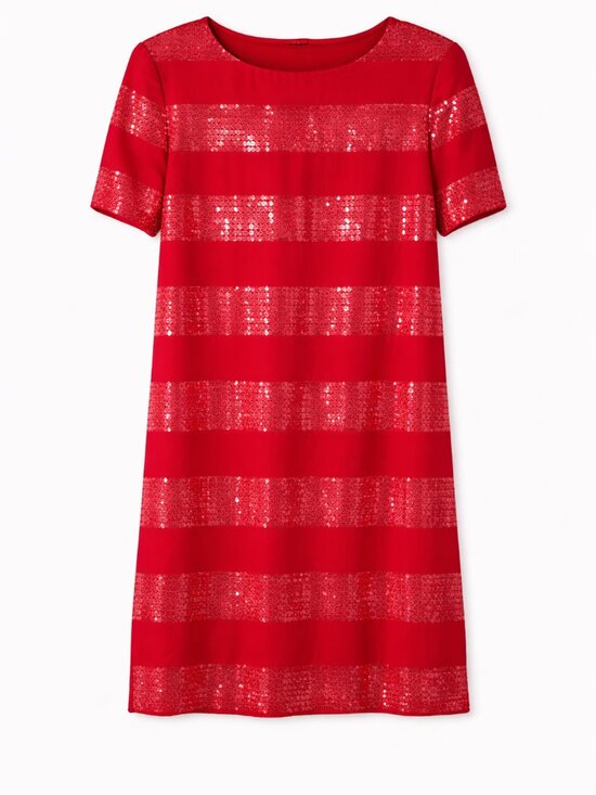 Liz Claiborne Dresses & Skirts - Liz Claiborne Red Sequin Mini Dress